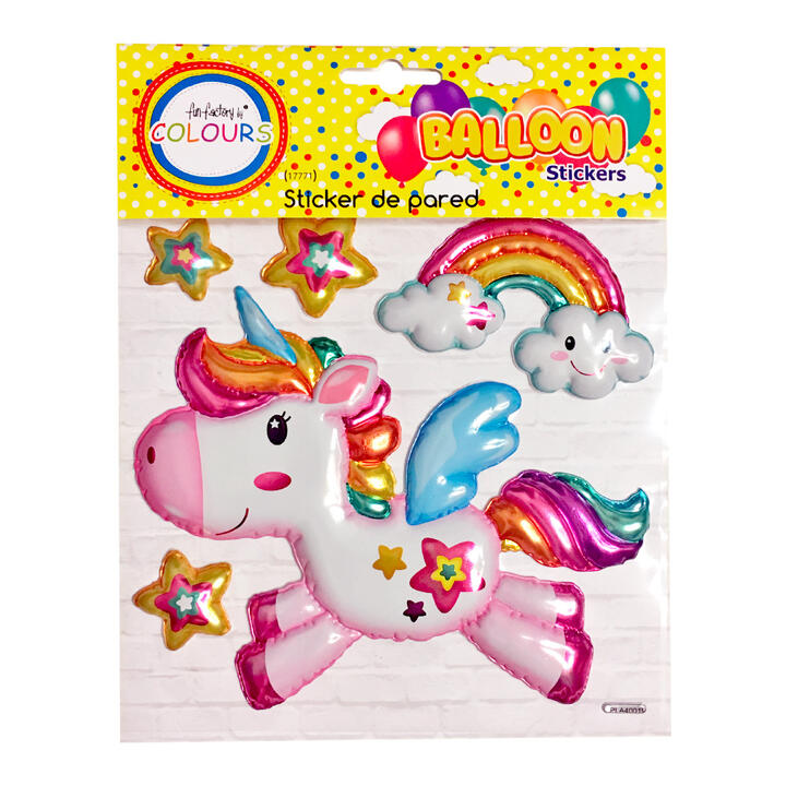 Sticker globo unicornio