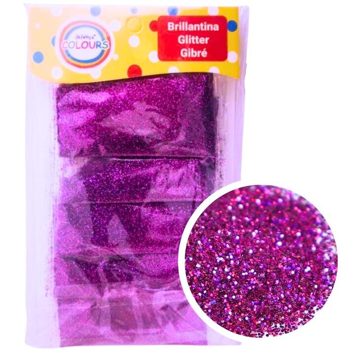 Glitter Gibre Purpura 5 sobres de 2g