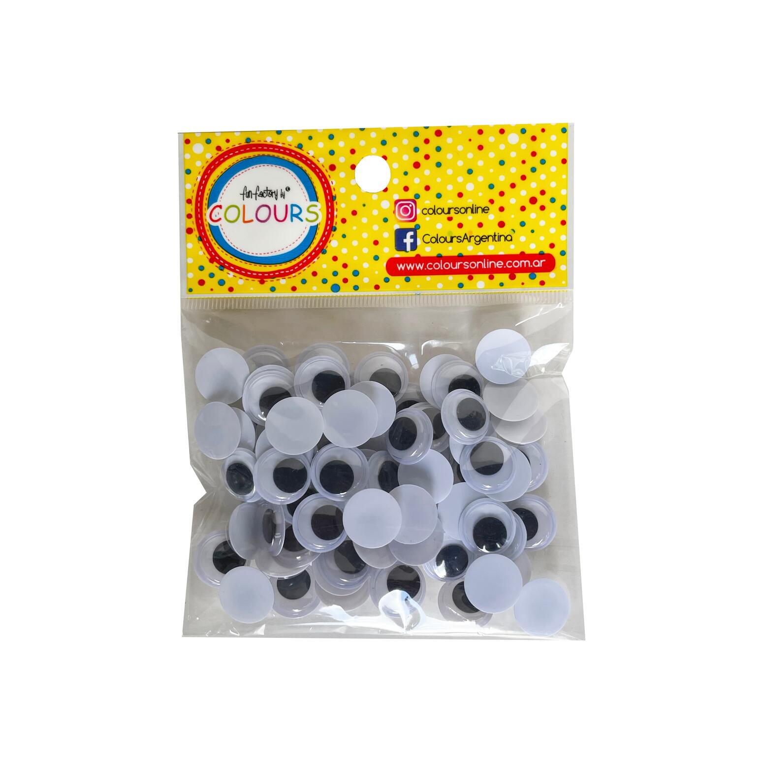 Ojitos en bolsa x 80 1,5cm