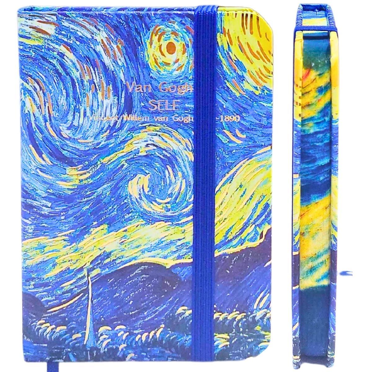 Libreta A7 Van Gogh 80 paginas Rayadas