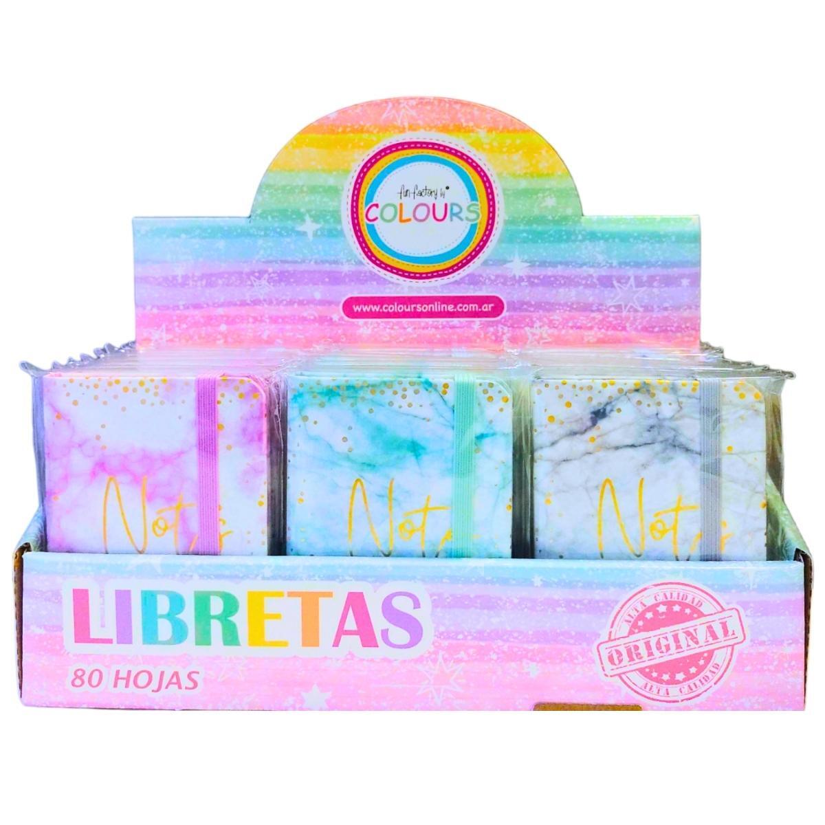 Libreta A7 Grafitti 80 paginas Lisas