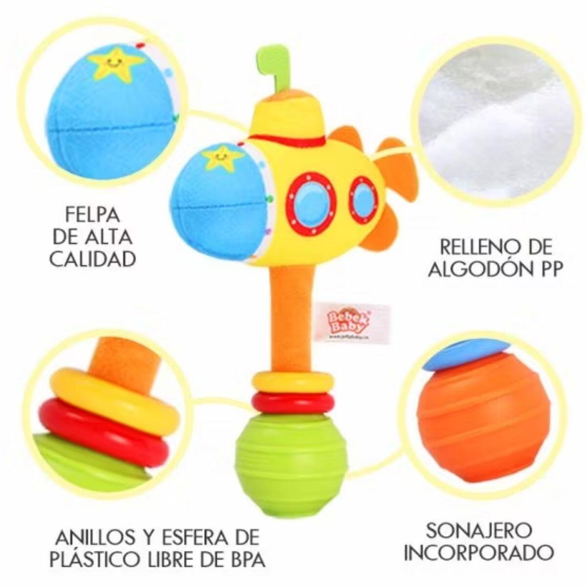 Sonajero tela soft 4 mod
