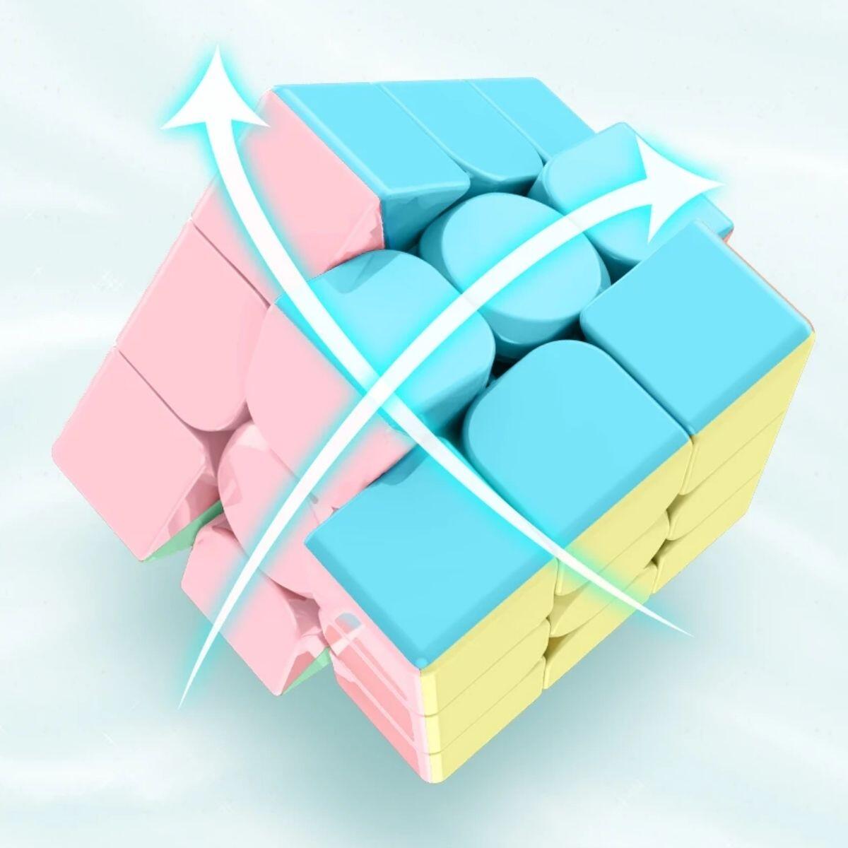 Cubo Magico 3x3x3 Pastel Clásico