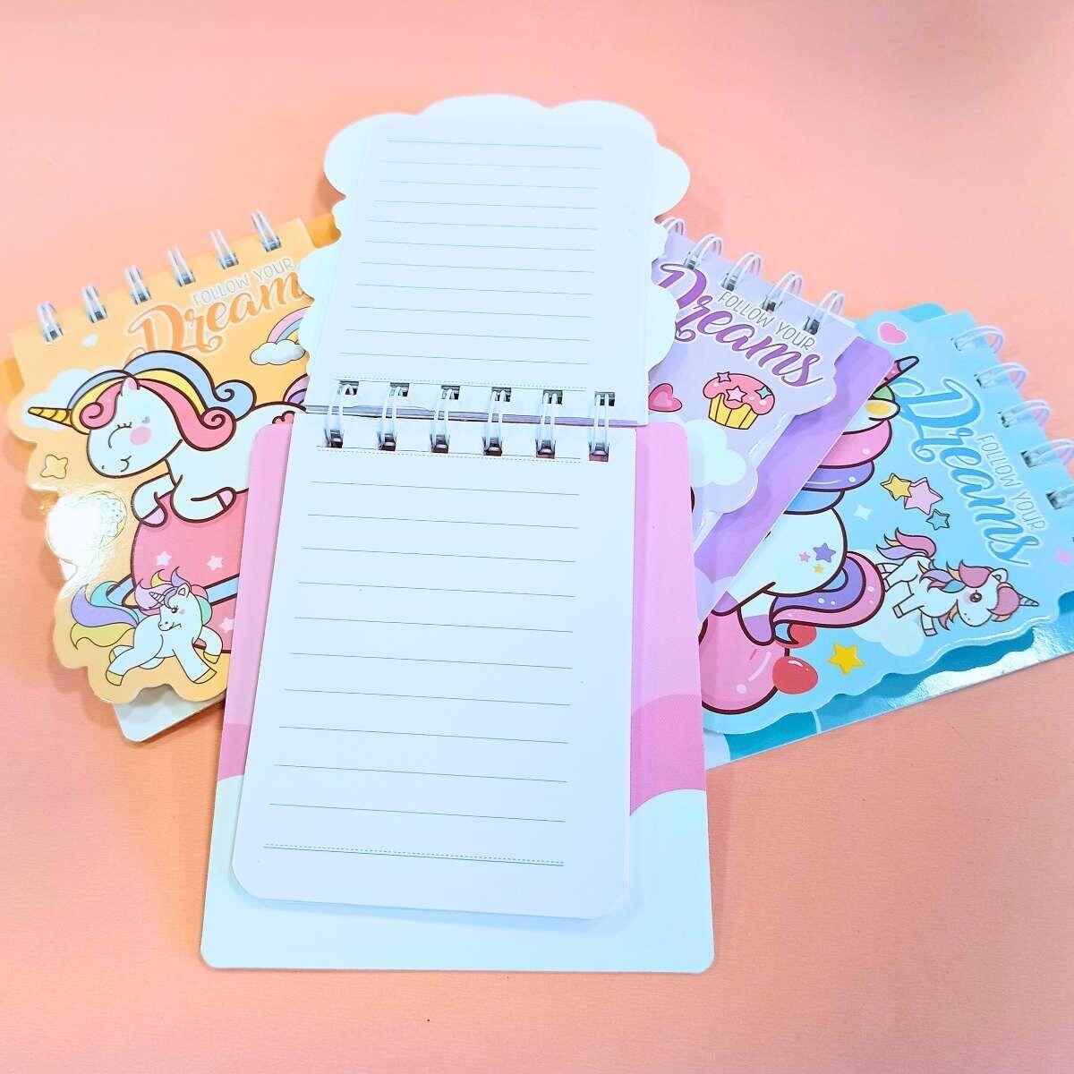 Libreta Unicornio espiralada - 60 hojas