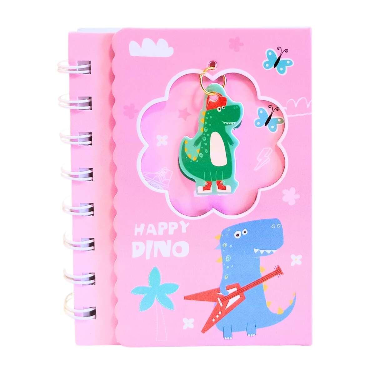 Libreta Dino c/ventana 60 paginas