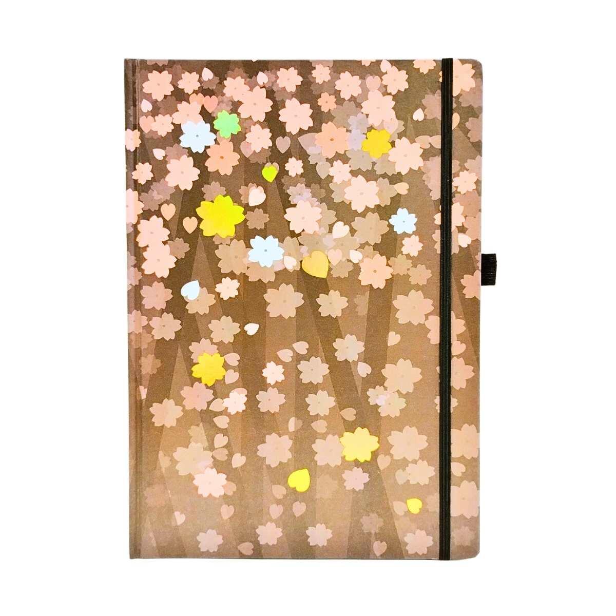 Cuaderno A4 Florcitas - 80 hojas rayadas - 80g
