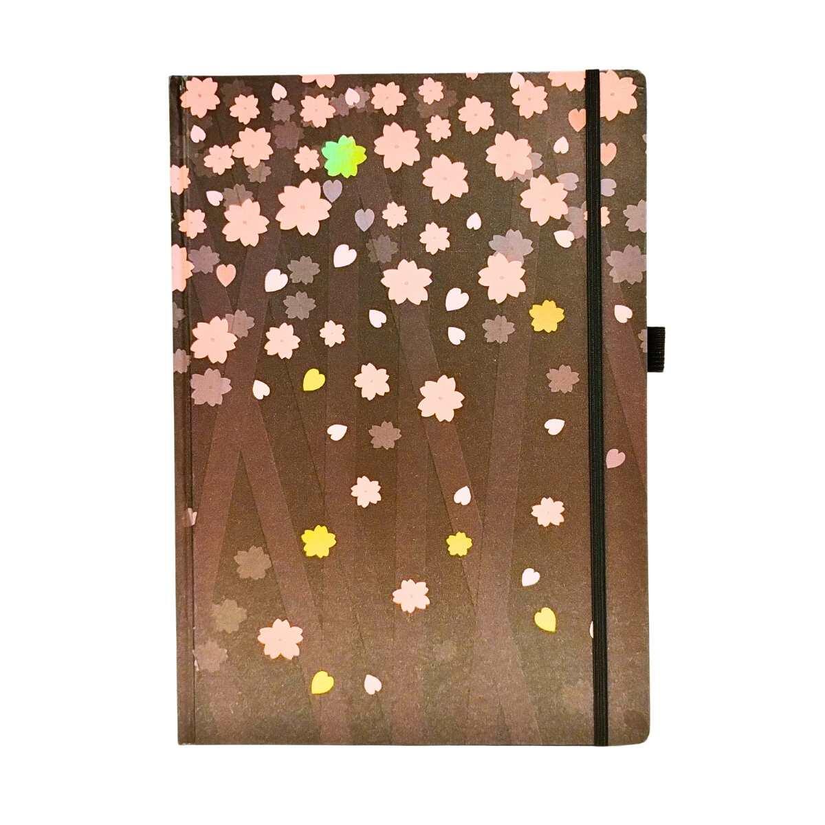 Cuaderno A4 Florcitas - 80 hojas rayadas - 80g