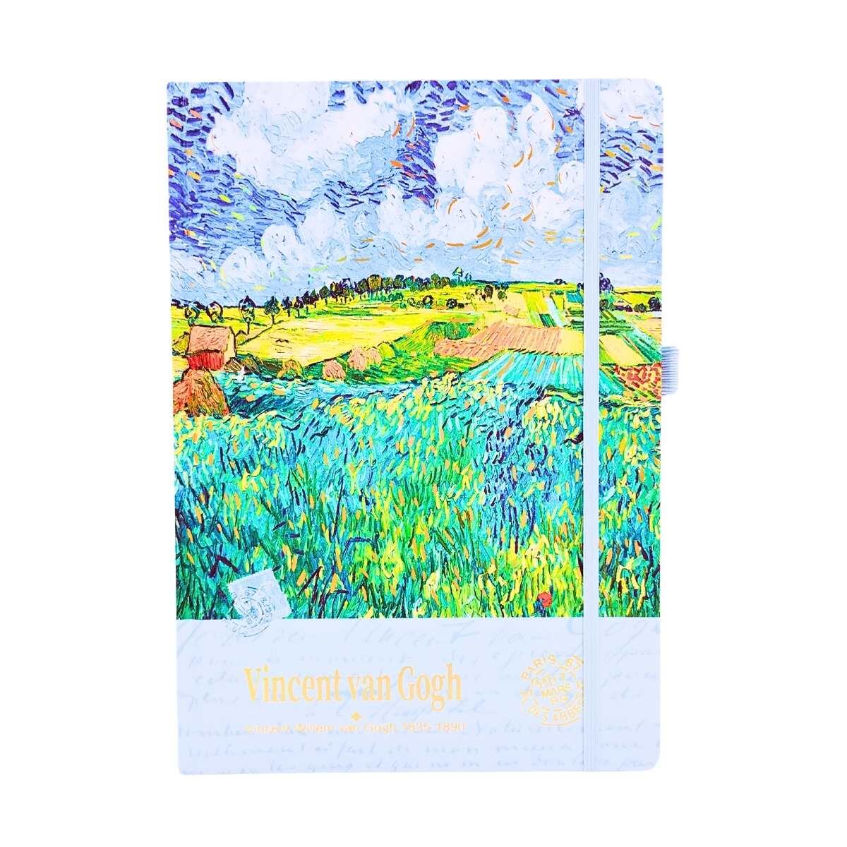 Cuaderno A4 Paisaje Van Gogh- 80 hojas rayadas - 80g