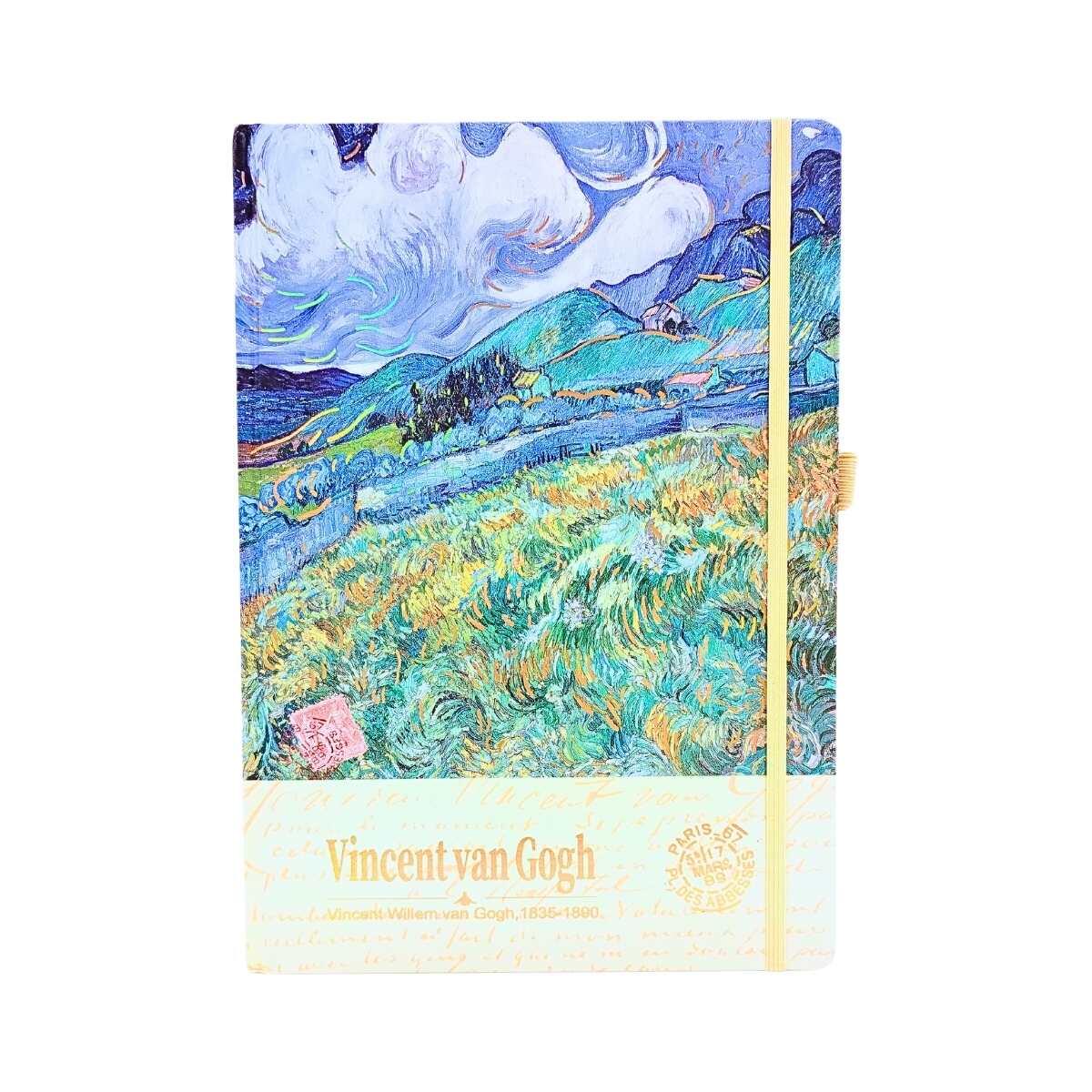 Cuaderno A4 Paisaje Van Gogh- 80 hojas rayadas - 80g