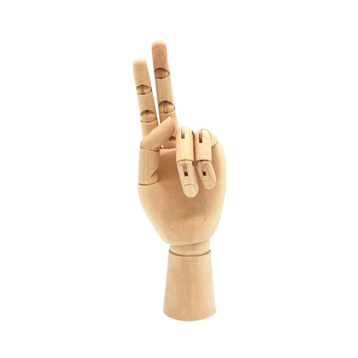 Mano madera 18cm