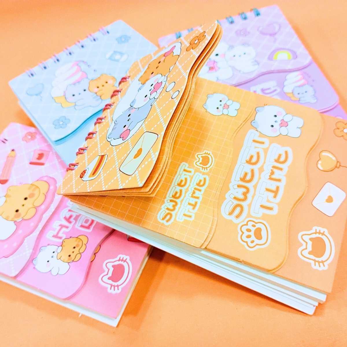 Libreta triple tapa Gatos 15+15+70 hojas