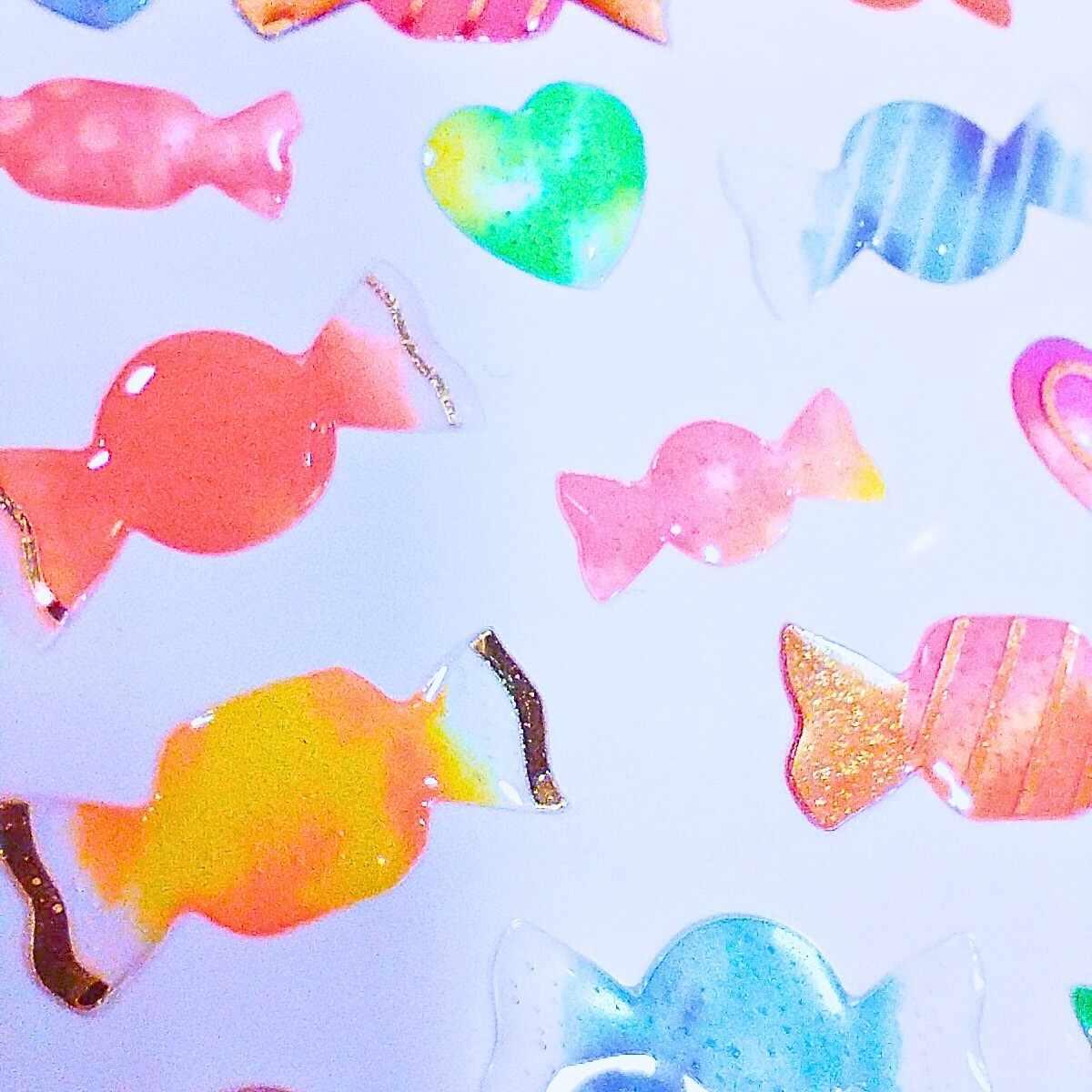 Sticker Dulces c/relieve
