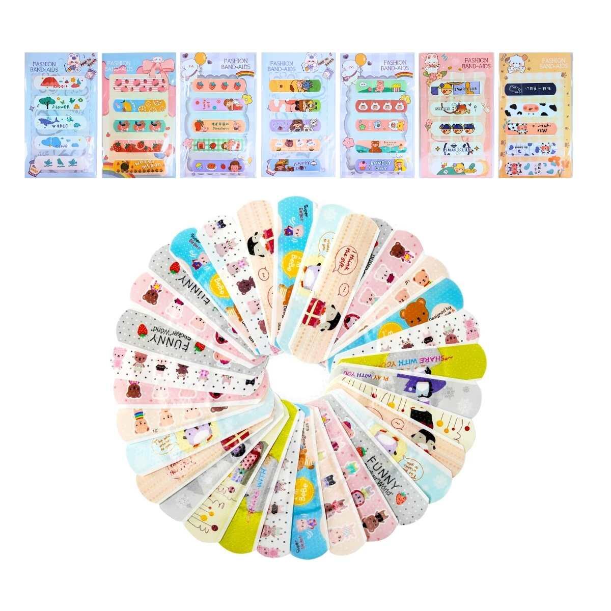 Bandita adhesiva estampadas x 5 en blister