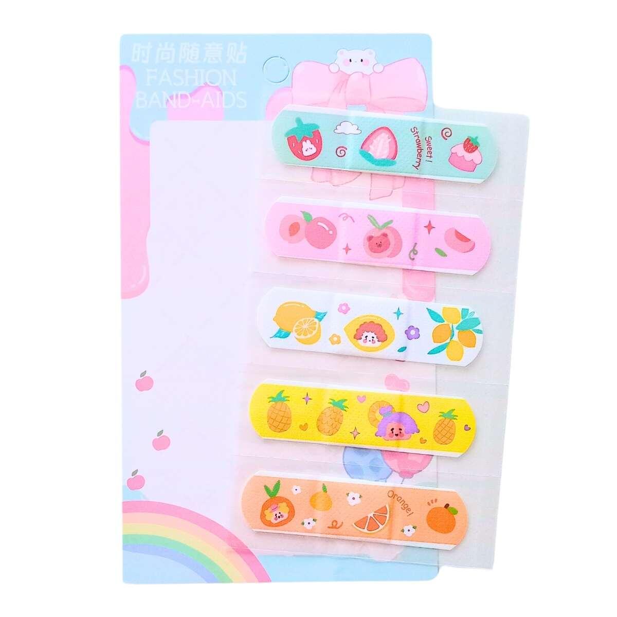 Bandita adhesiva estampadas x 5 en blister