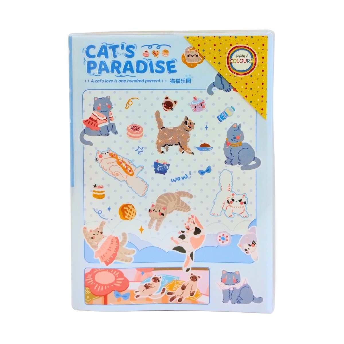 Cuaderno Gatitos c/organizador y planificador - 128 hojas