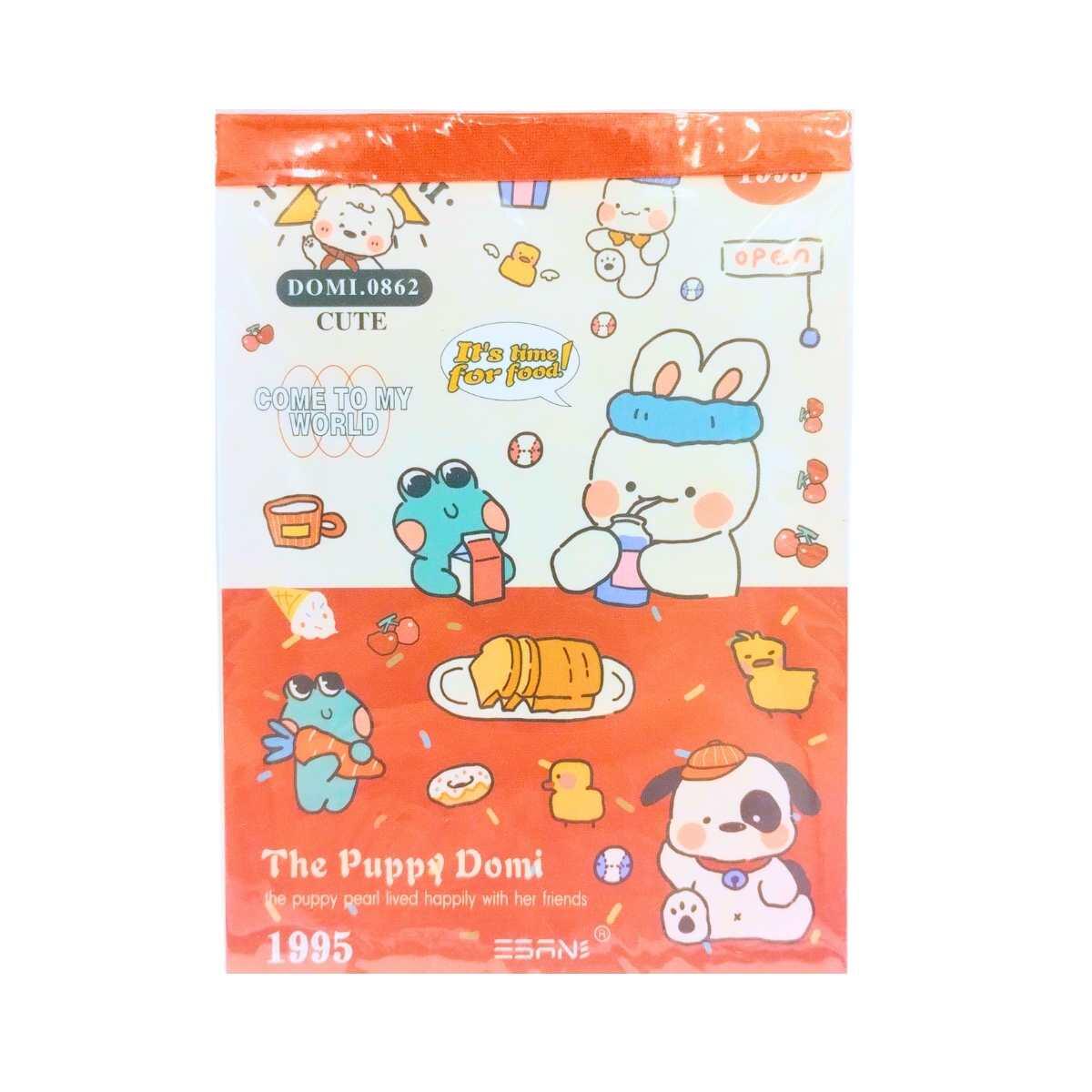Libreta Perritos c/organizador y planificador - 96 hojas