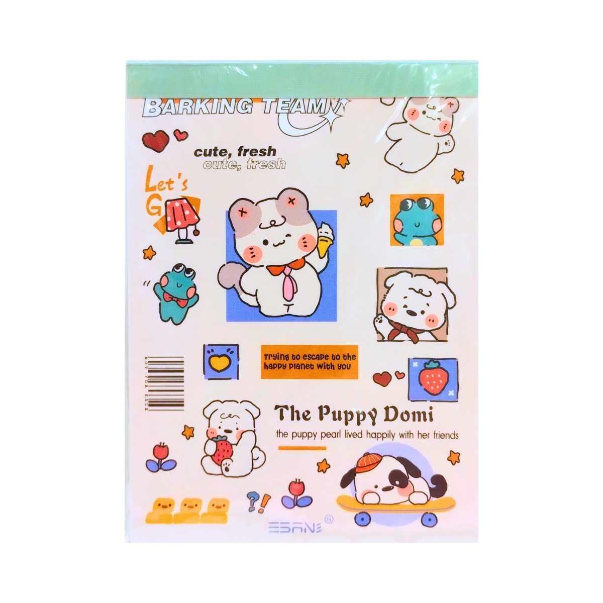 Libreta Perritos c/organizador y planificador - 96 hojas