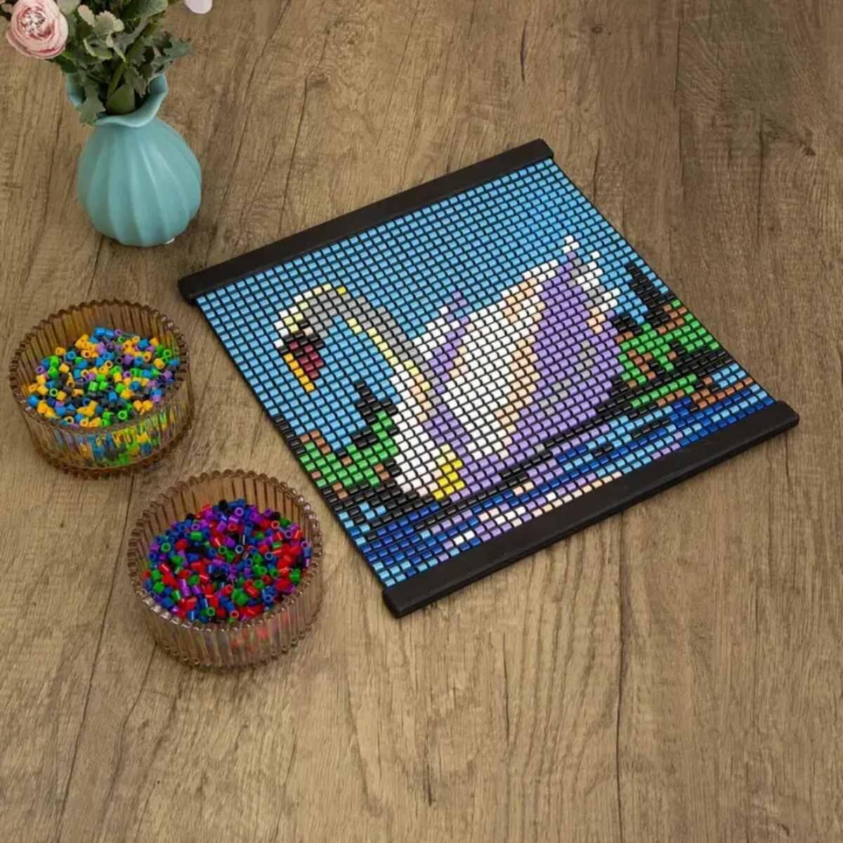 Juego de arte c/canutillos y bastidor varios modelos