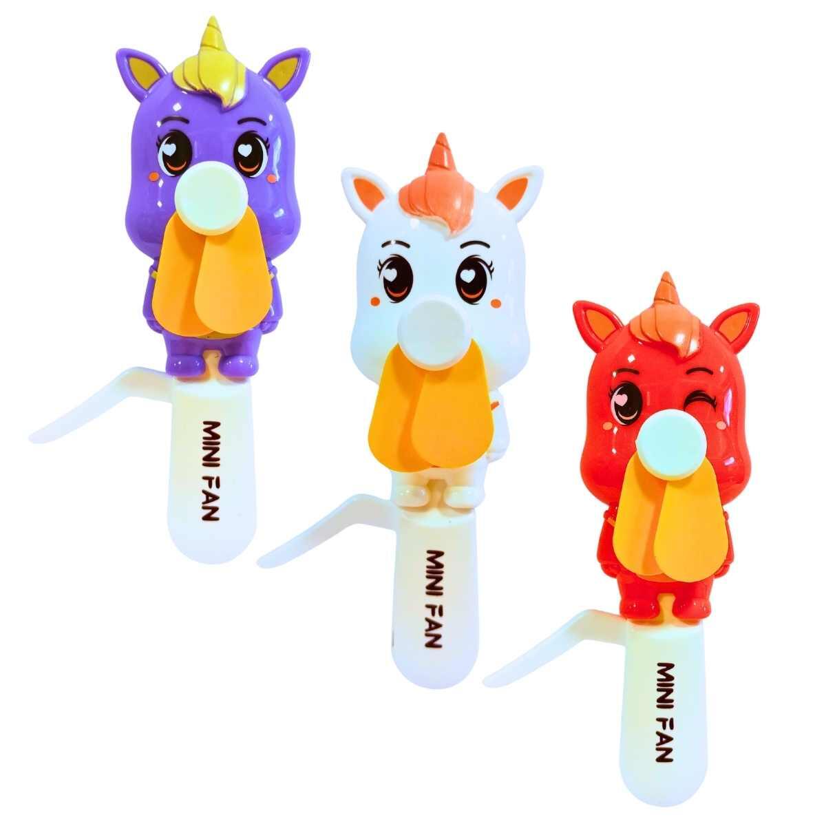 Ventilador de mano Unicornio