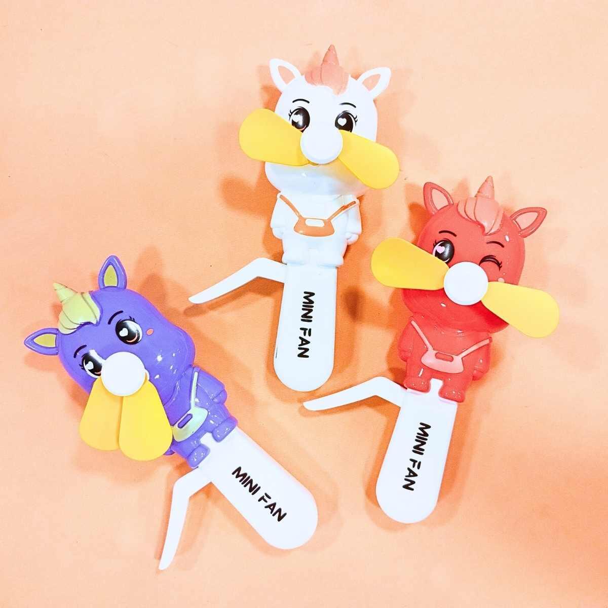 Ventilador de mano Unicornio