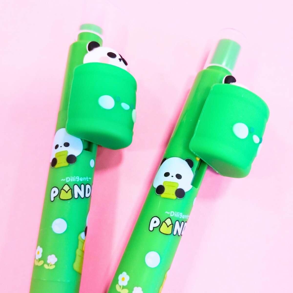 Boligrafo Panda c/clip tinta azul