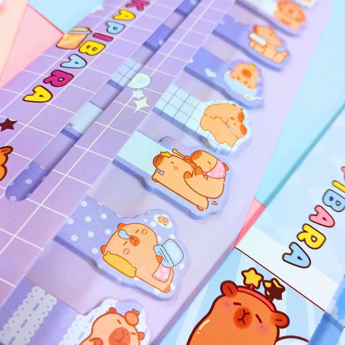 Post it Capybara (8 banderitas x 20)