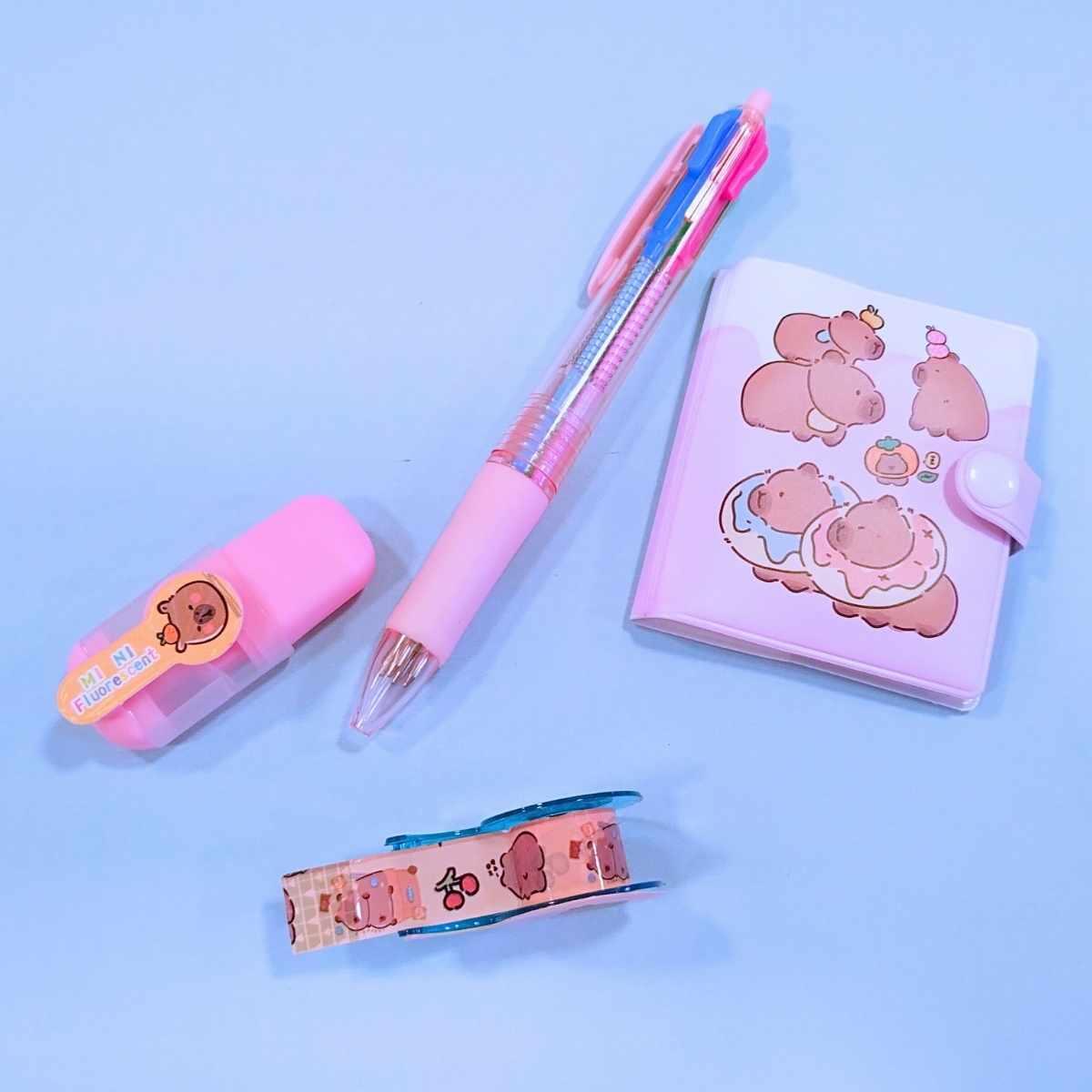 Set escolar Capybara