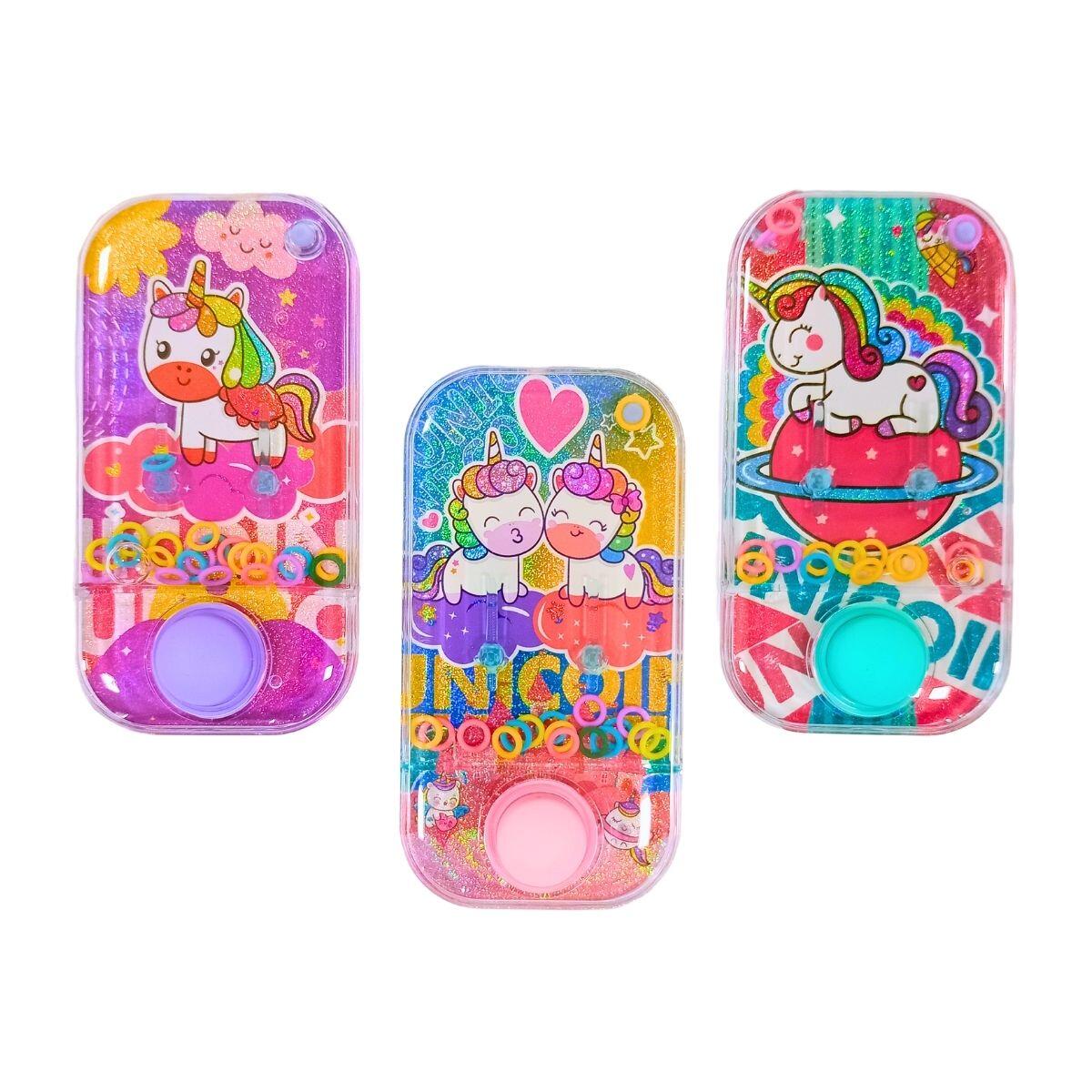 Juego de Agua mini Unicornio 1 boton