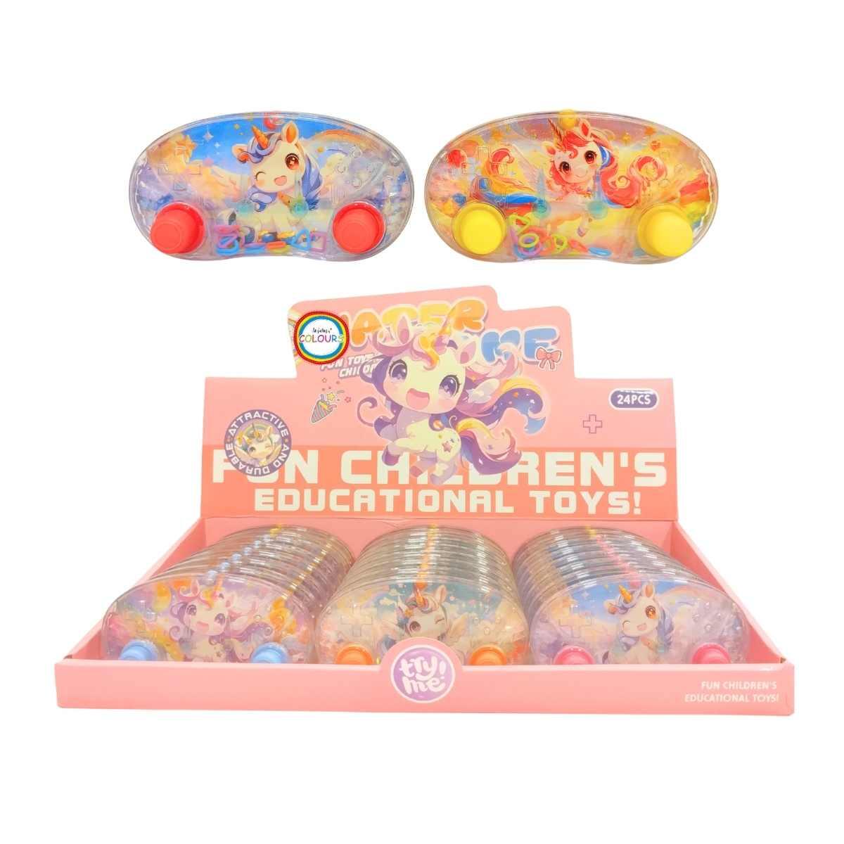 Juego de Agua Unicornio 2 botones
