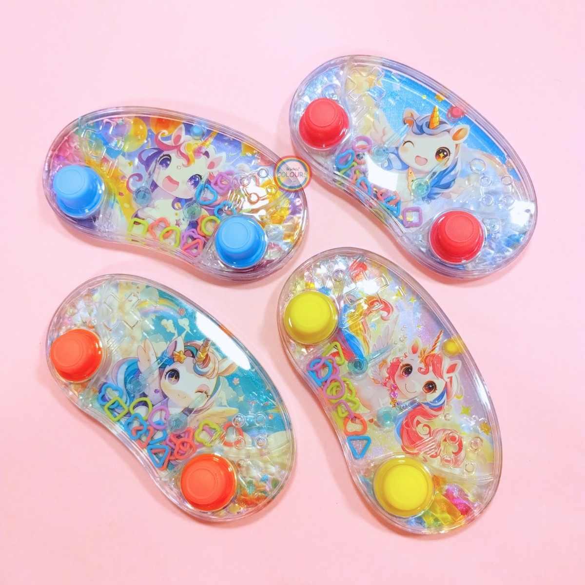 Juego de Agua Unicornio 2 botones