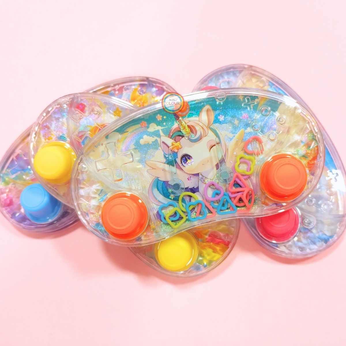 Juego de Agua Unicornio 2 botones