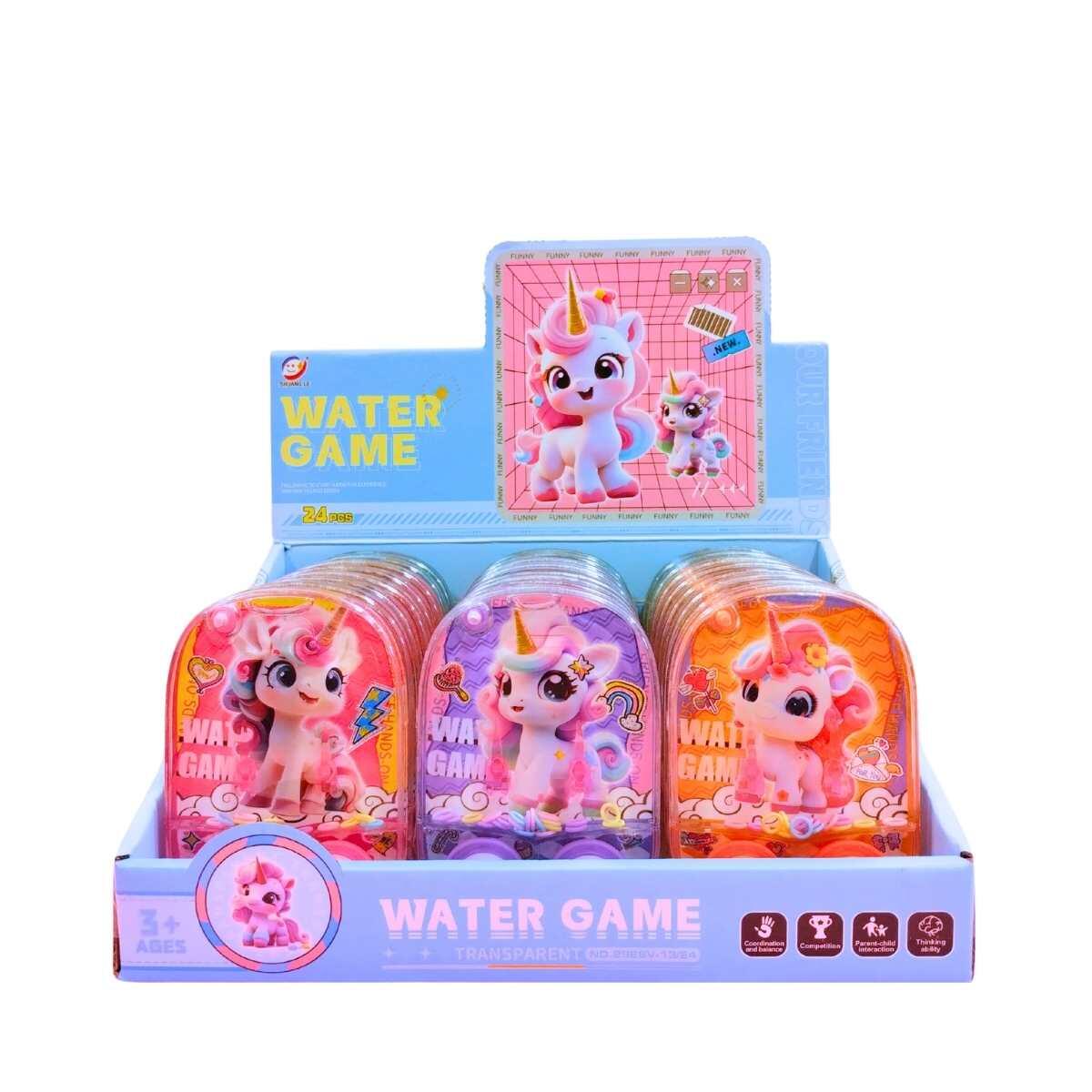 Juego de Agua Unicornio 2 botones