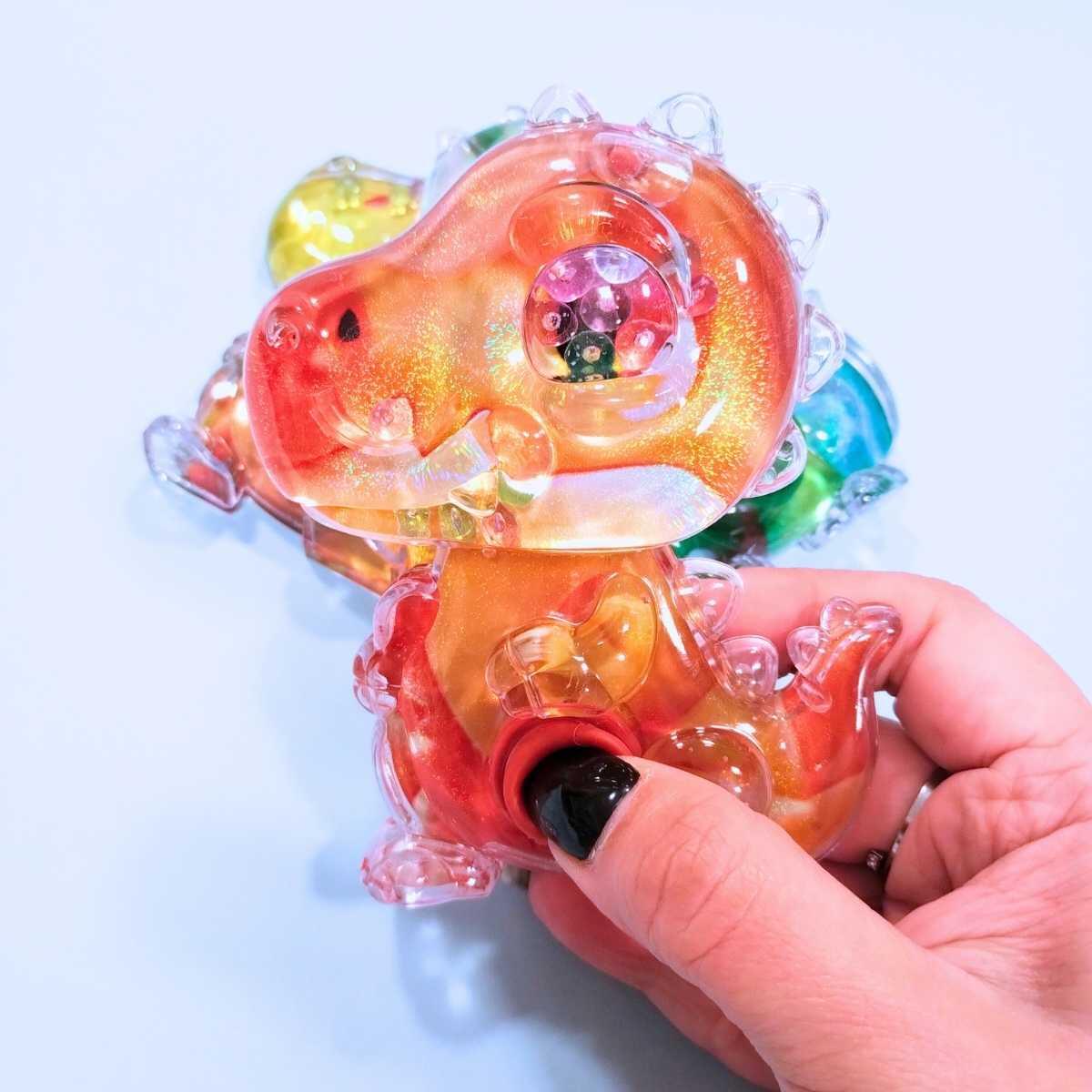 Juego de Agua Dino forma 1 boton