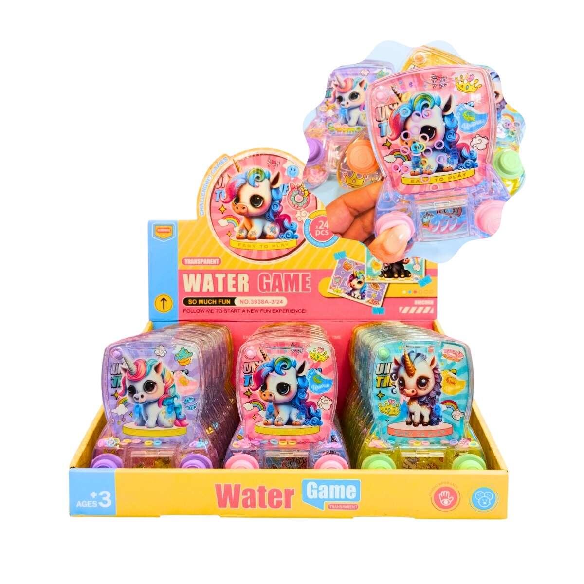 Juego de Agua Unicornio 2 botones