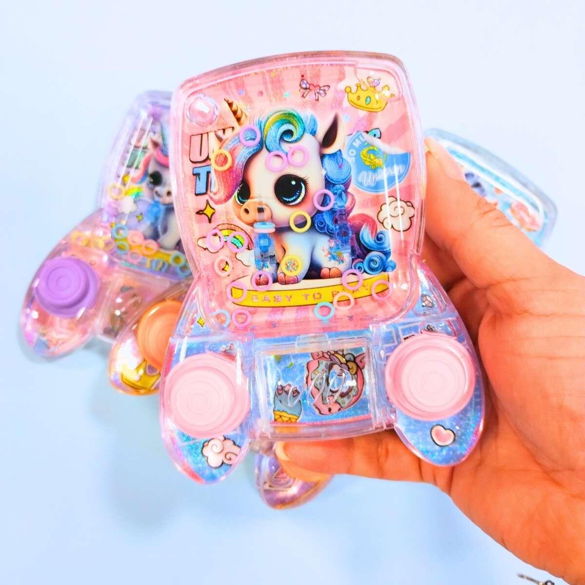 Juego de Agua Unicornio 2 botones