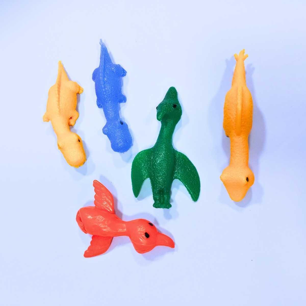 Squishy mini Dino x 2 para lanzar en blister