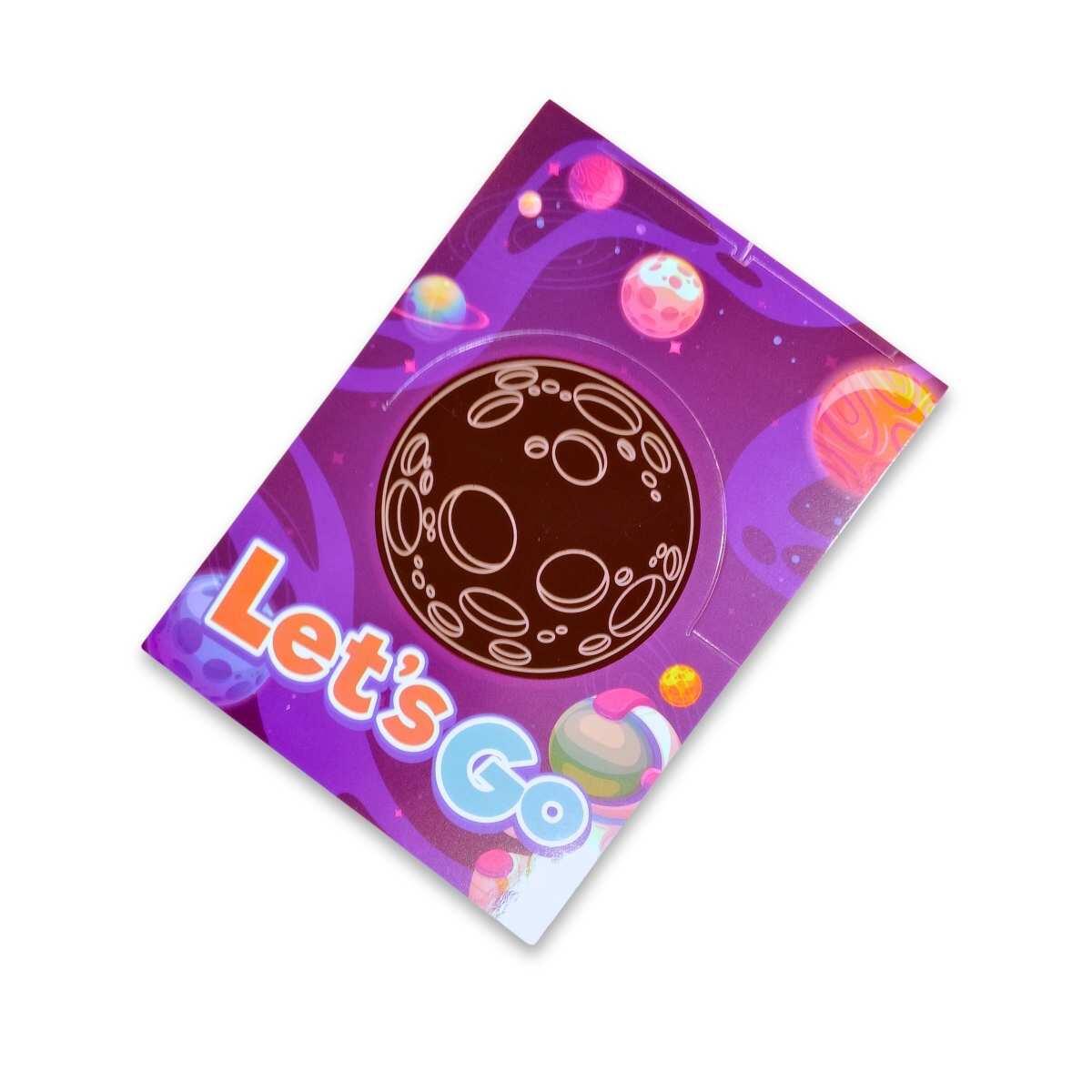 Papel Magico tarjetones plegables Espacial x 6 tarjetones + 1 lápiz de madera
