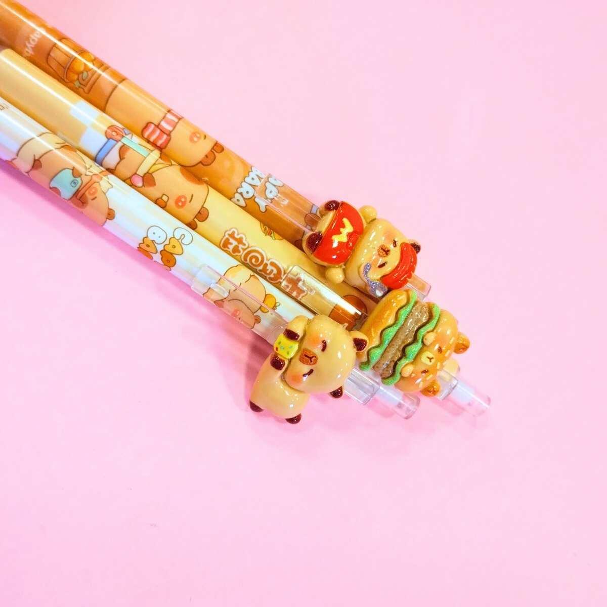 Boligrafo Capybara cuerpo estampado