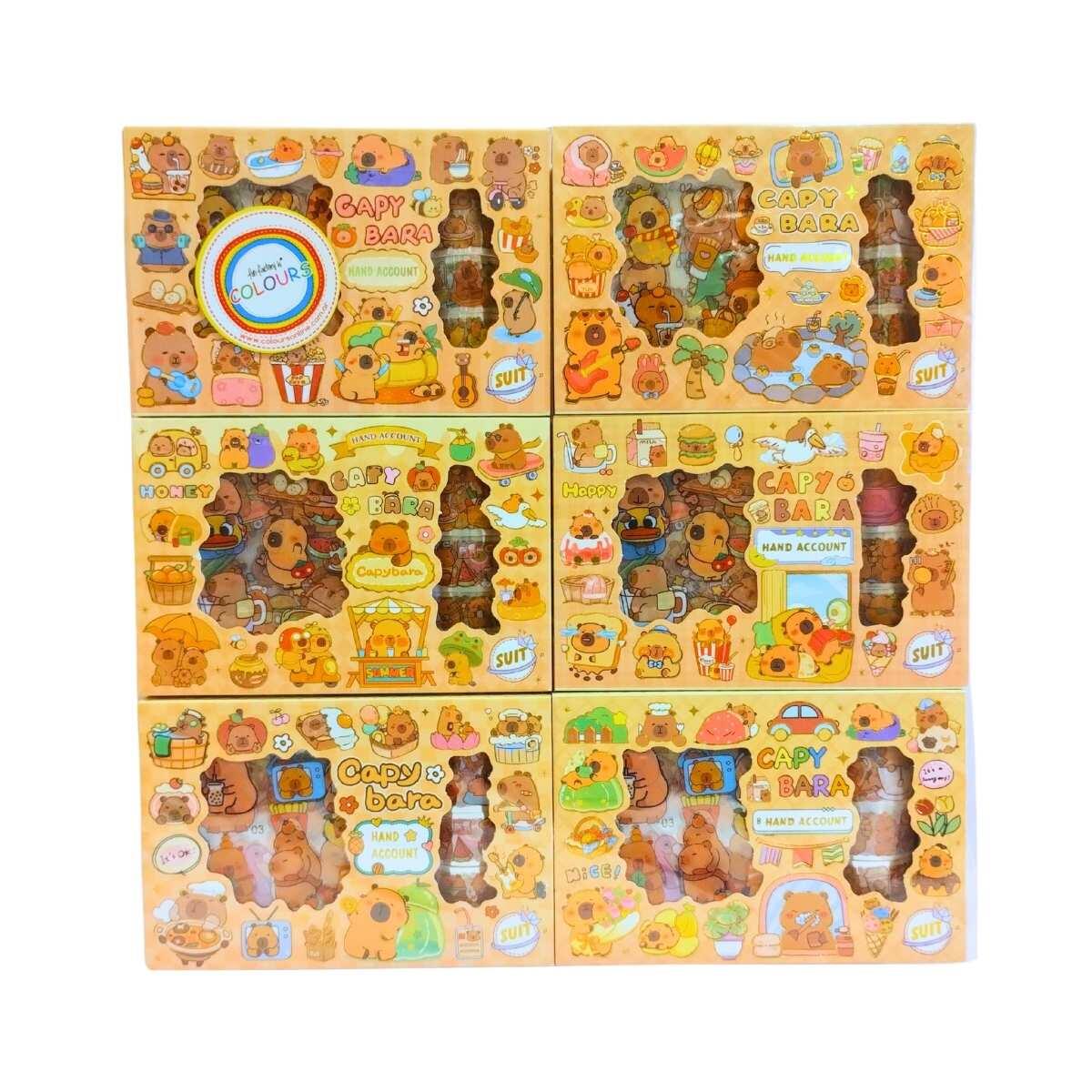 Cinta mini + sticker Capybara