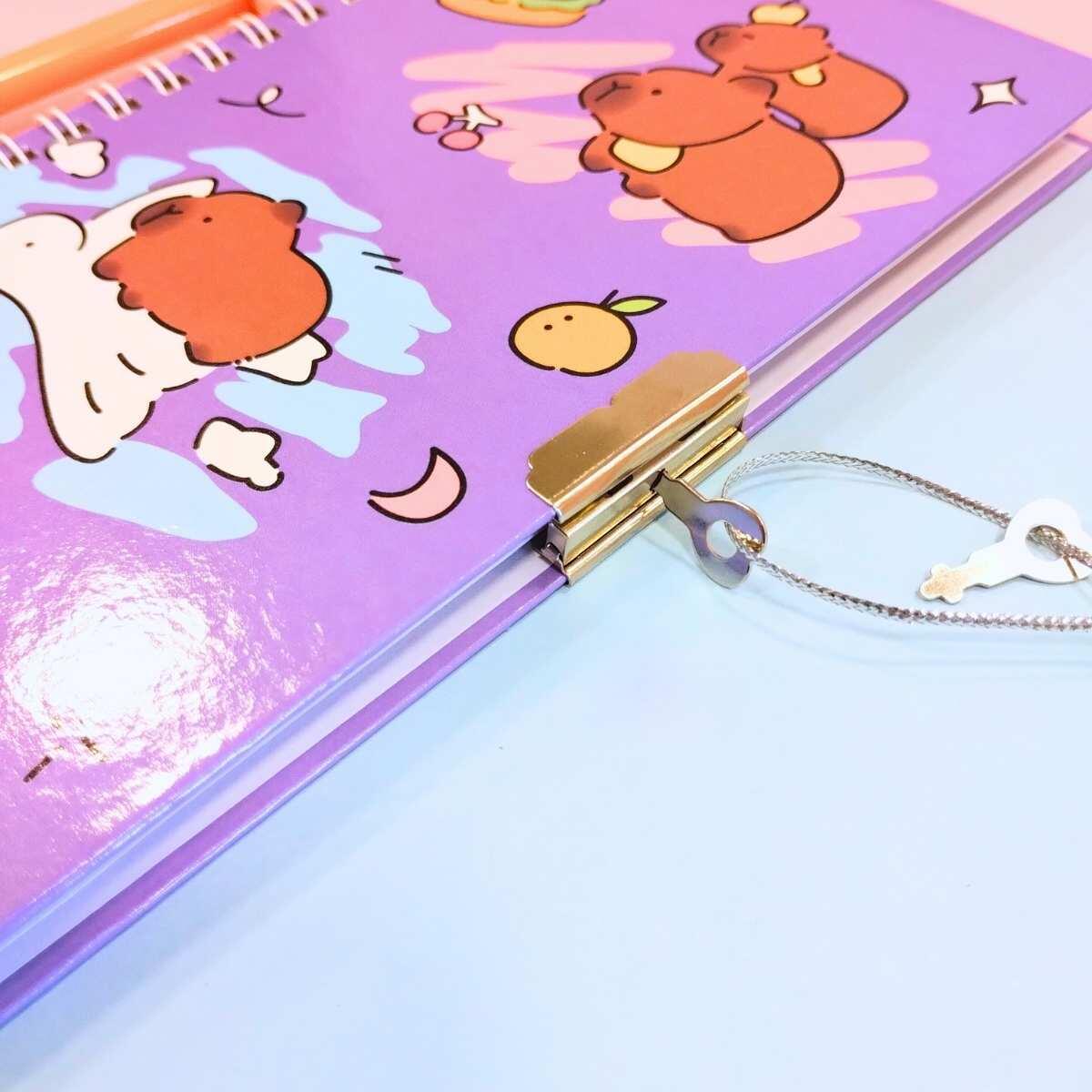 Diario Capybara c/boligrafo en caja