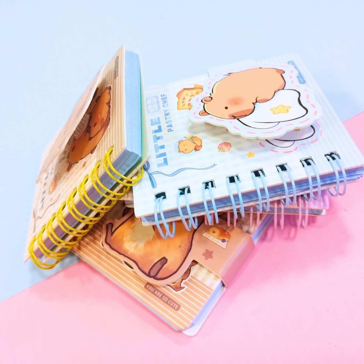 Libreta mini Capybara c/boligrafo