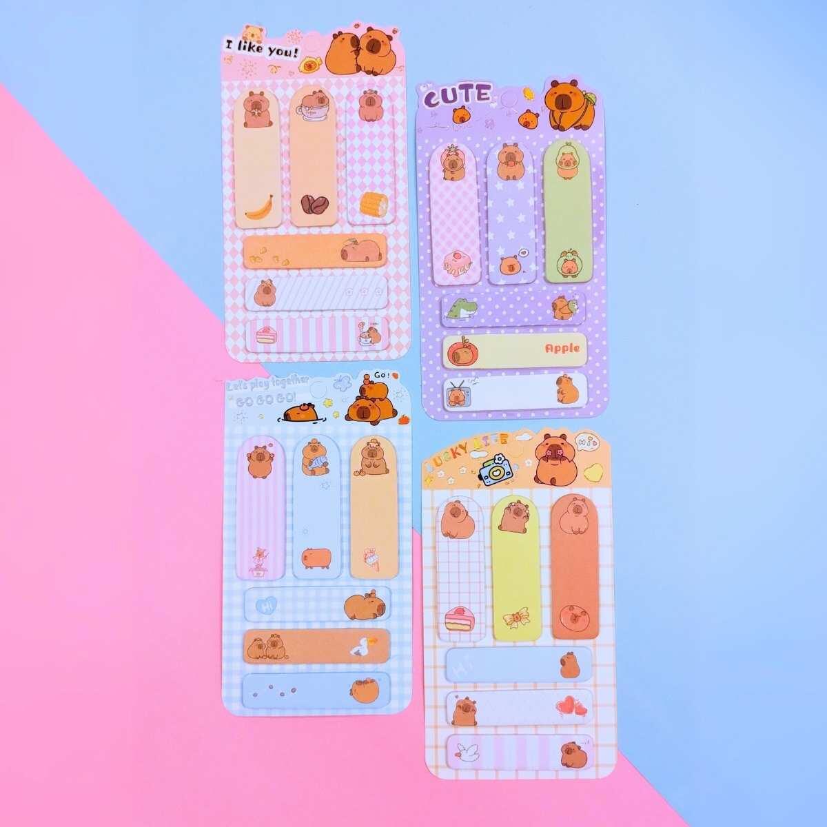 Post it Capybara 6 modelos 