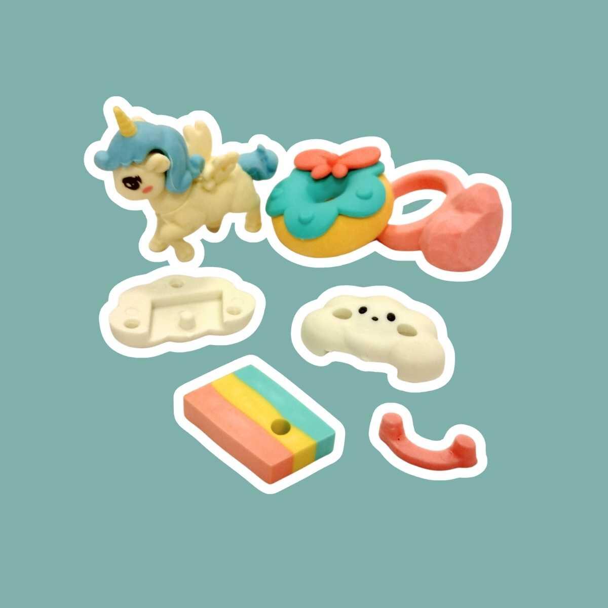Goma Unicornio en blister