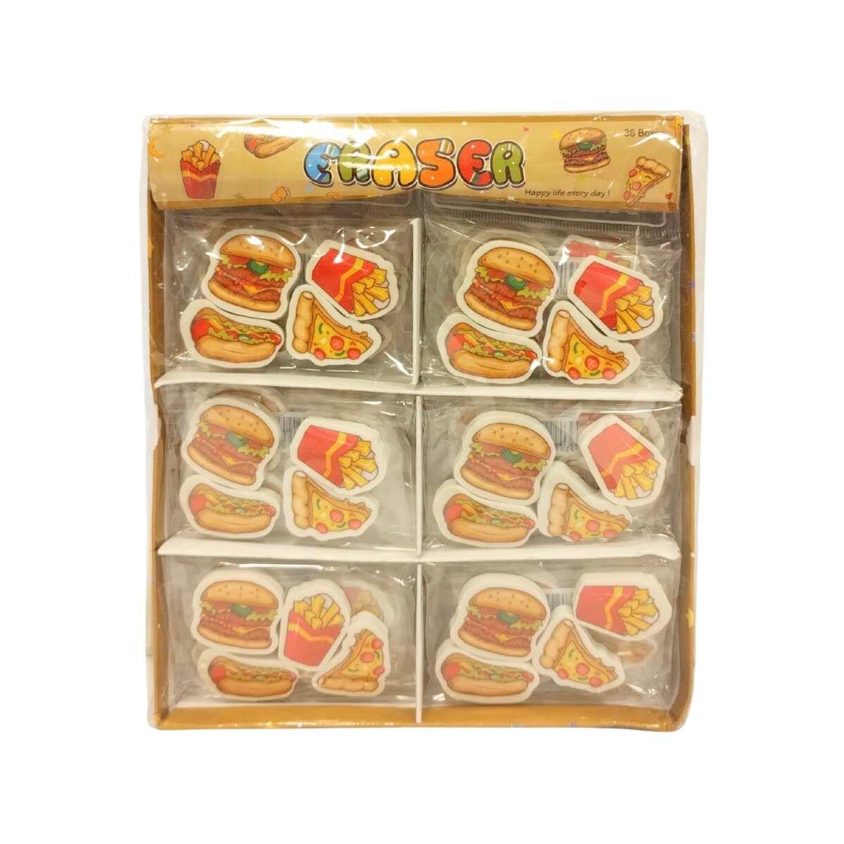 Goma Fast Food plana x 4 