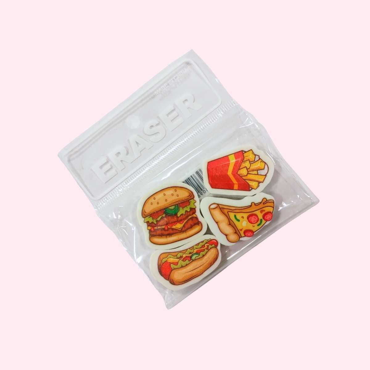 Goma Fast Food plana x 4 