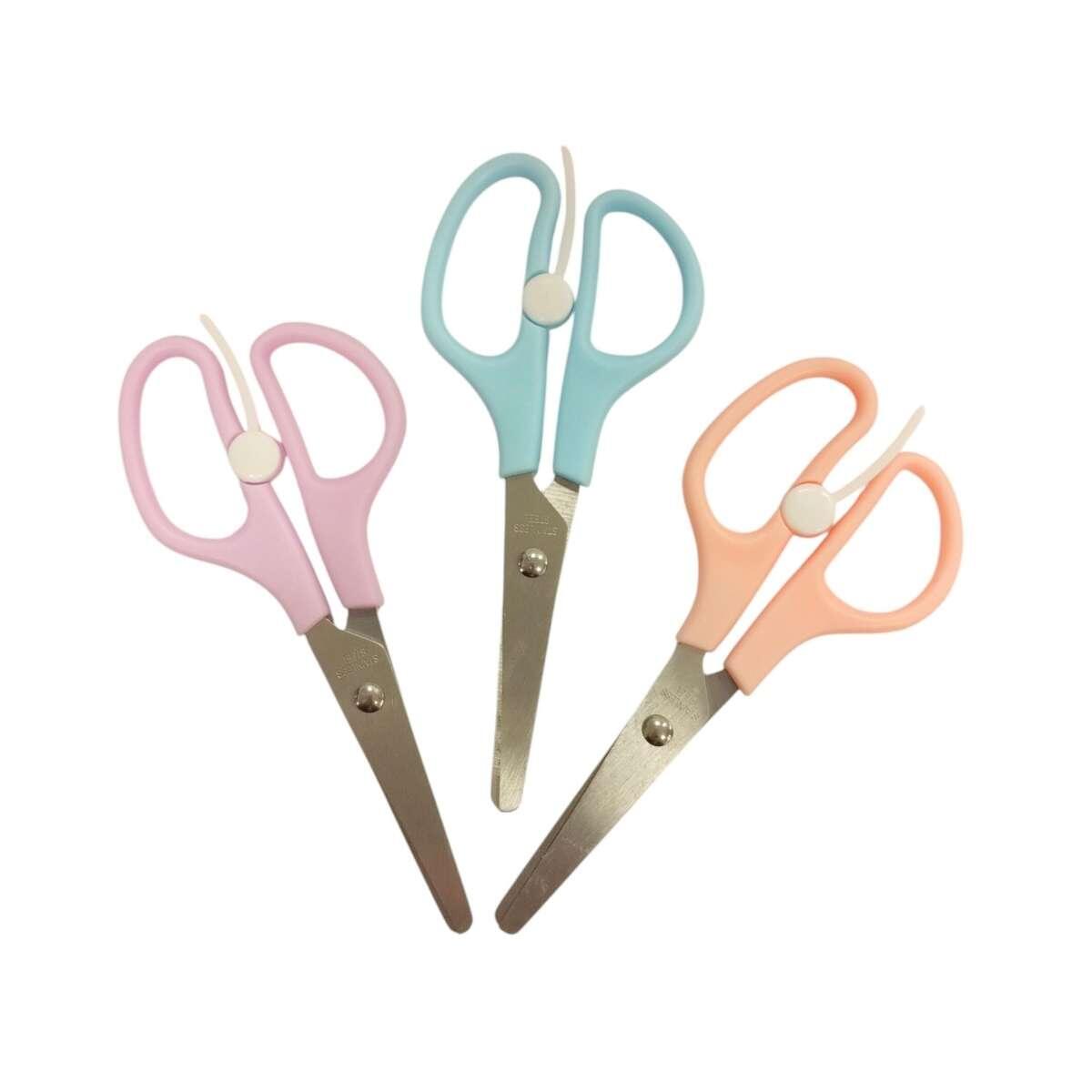 Tijera color pastel c/freno