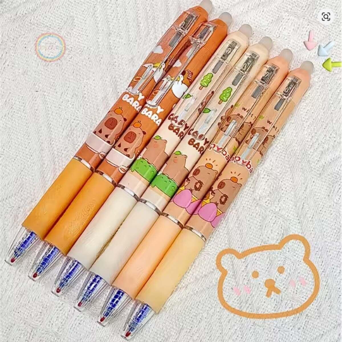 .......Boligrafo borrable retractil Capybara