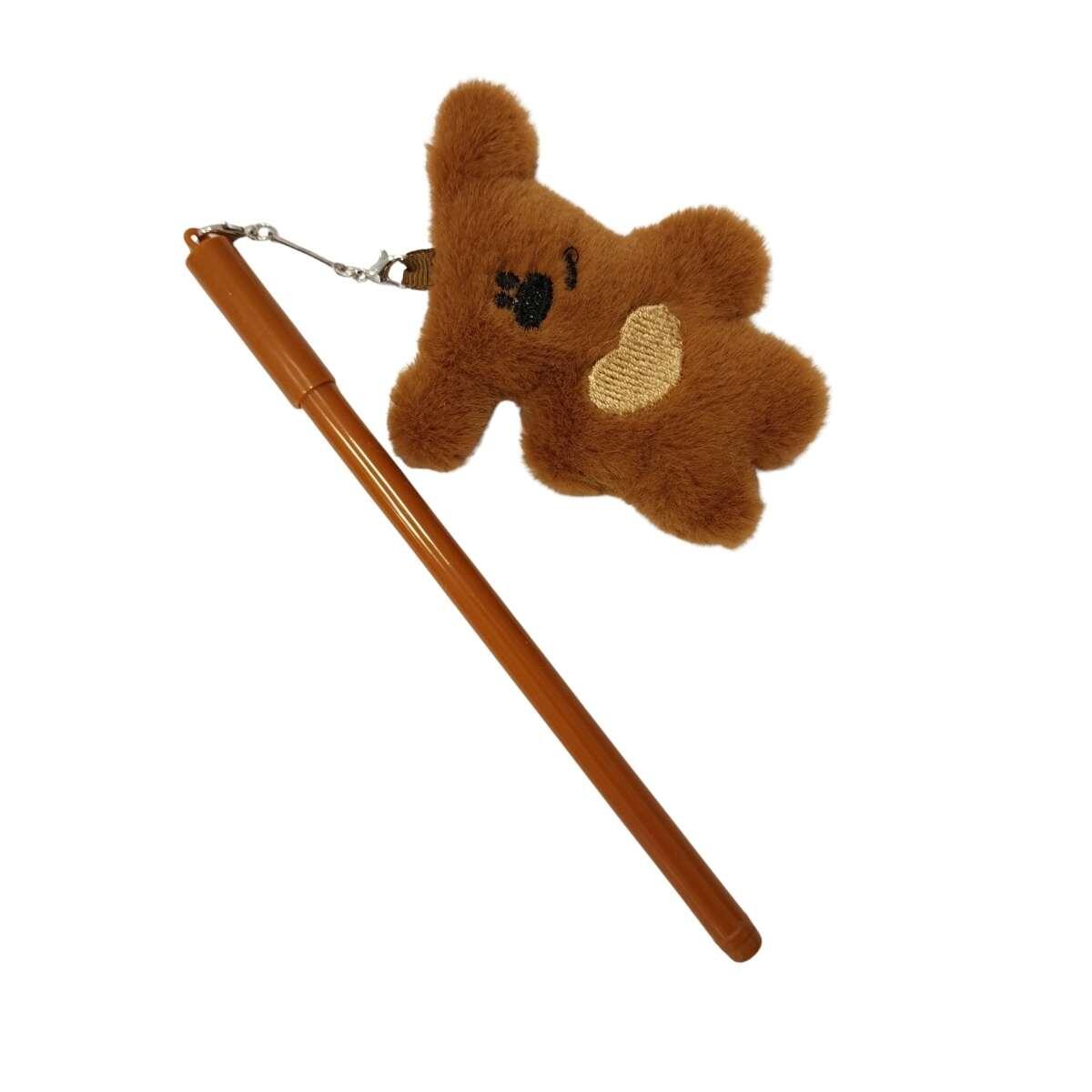 Boligrafo Osito c/peluche colgante - 0.7 mm -Tinta azul