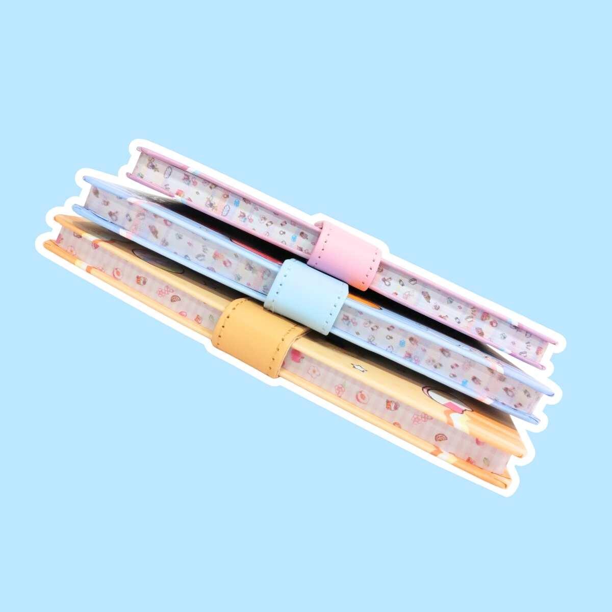 Cuaderno Ositos c/cierre magnetico tapa dura - 96 hojas