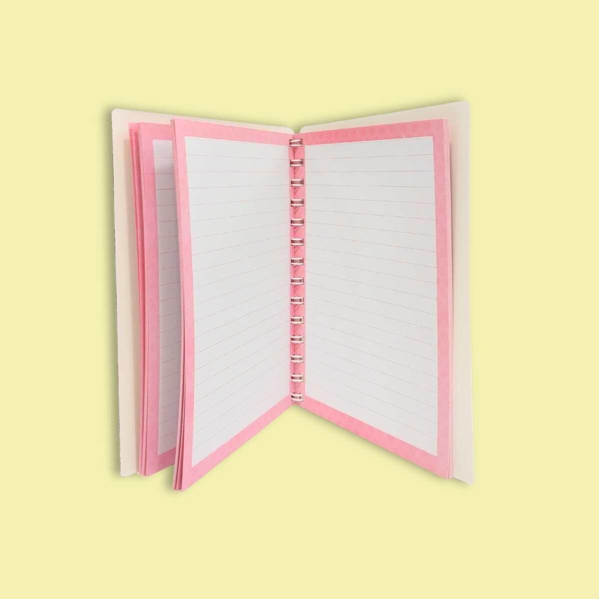 Cuaderno Ositos c/espiral e imanes - 60 hojas rayadas